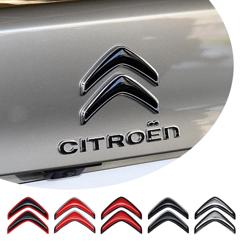 Автомобильные наклейки-эмблемы на передний капот, аксессуары для Citroen C4 C-Elysee Picasso C3 C5 C1 DS3 DS5 Jumper Xsara Nemo Sega C-quatre, Декор