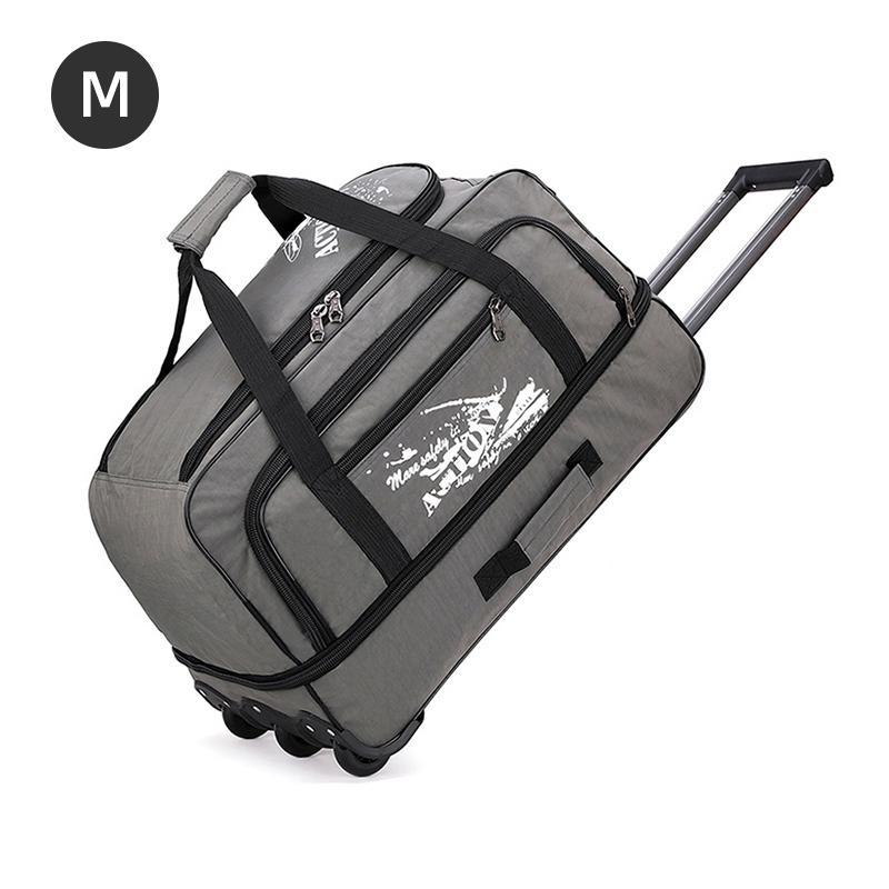 Оксфордский холст дорожная сумка на колесах Компактный водонепроницаемый складной багаж большой вместимости унисекс