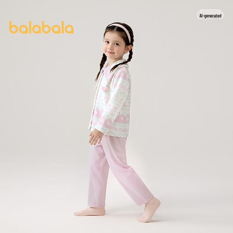 Зимний пижамный комплект для девочек Balabala