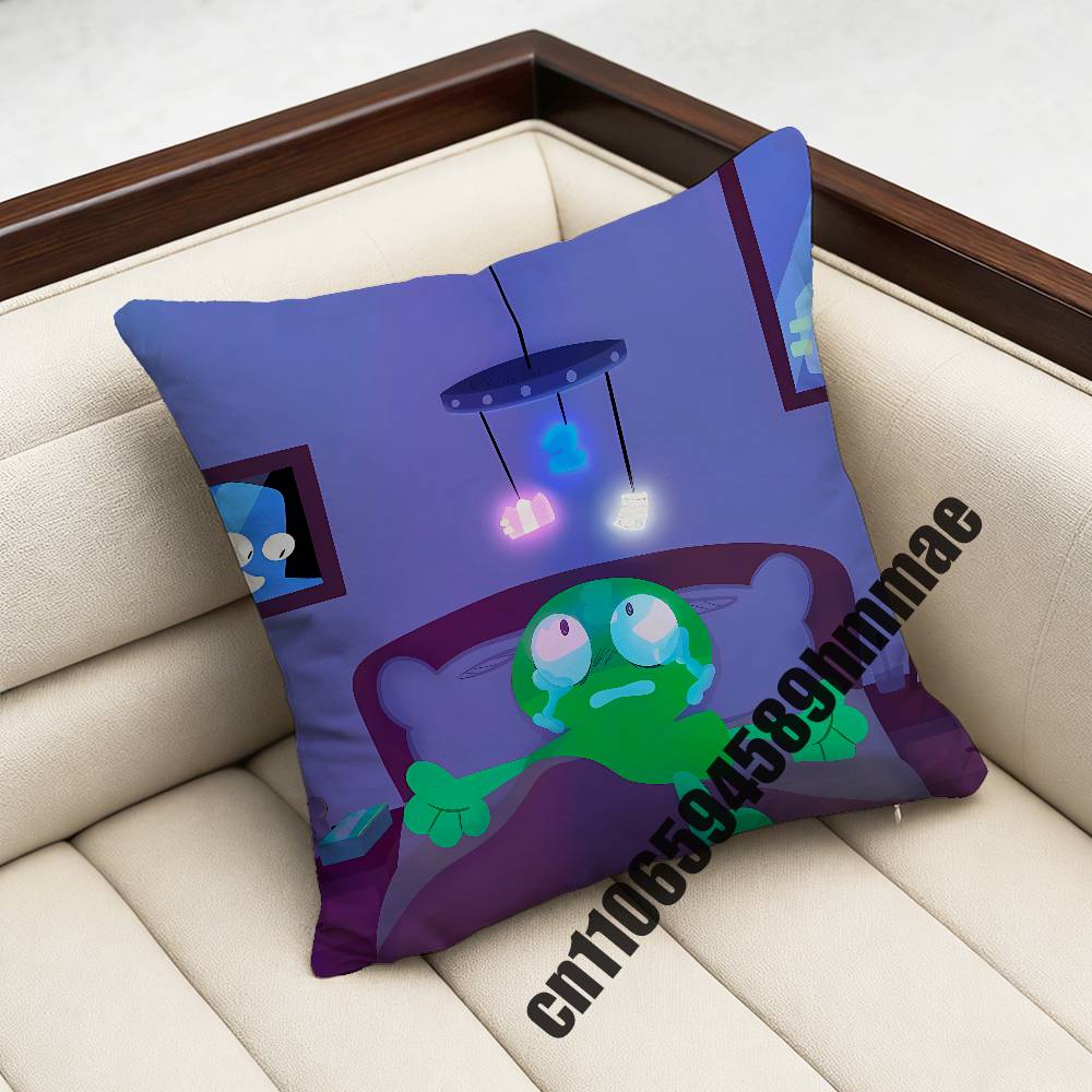 Throw Pillow Case Sham For BFDI Battle for Dream Island Game xcm xcm Square Car Pillowcase Sham Pad Cover