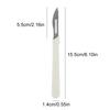 Single-sided Baguette Bread Slicing Knife with Scale Sharp Carbon Steel European Bread Toast Pastry Cutting Tools Baking Tools