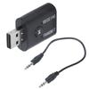 USB Bluetooth Adapter Wireless Receiver Transmitter 2‑in‑1 Laptop Desktop To Headphone Speaker