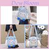 Cinnamoroll Plush Shoulder Bag With Large Capacity For Daily Use Girls