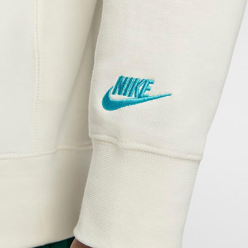Nike Спортивная мода удобная толстовка с длинным рукавом мужская толстовка бежевая FZ0765-133