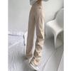 Women's Casual Fashion High Waist Straight Floor-length Jeans
