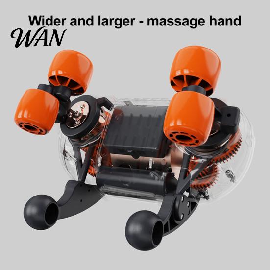 Full Body Relaxation Device Neck and Shoulder Massager, Deep Kneading Massager for Trapezius, Portable Shiatsu Simulated Human Hand Kneader