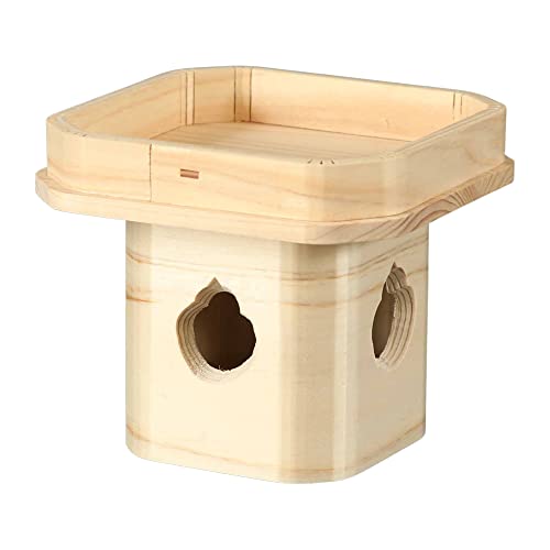 Naamukuma-chan Workshop Sanbo 6-inch (Width 18.5 x Height 14.5cm) Sanbo, made of cypress wood, domestically produced, for Shinto altars, Shinto ritual