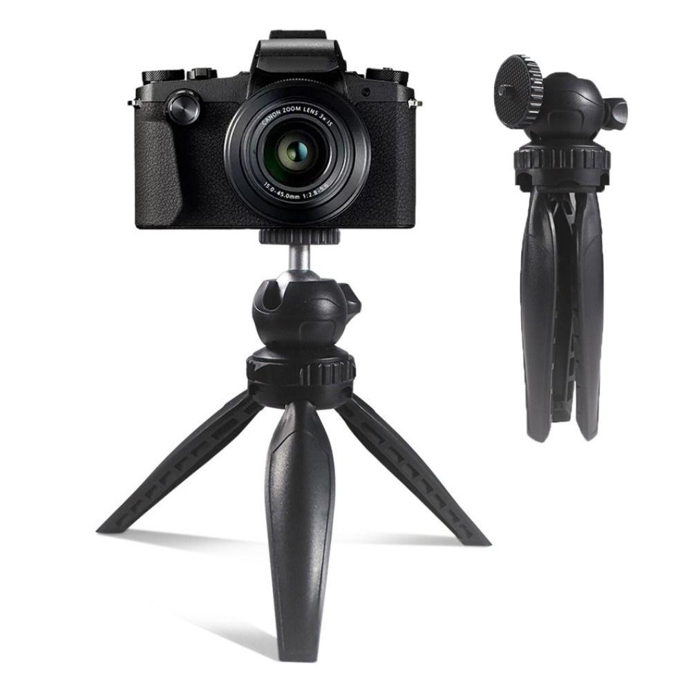Black Camera Holder Adjustable Mobile Phone Supports Stable Projector Mini Tripod Projector