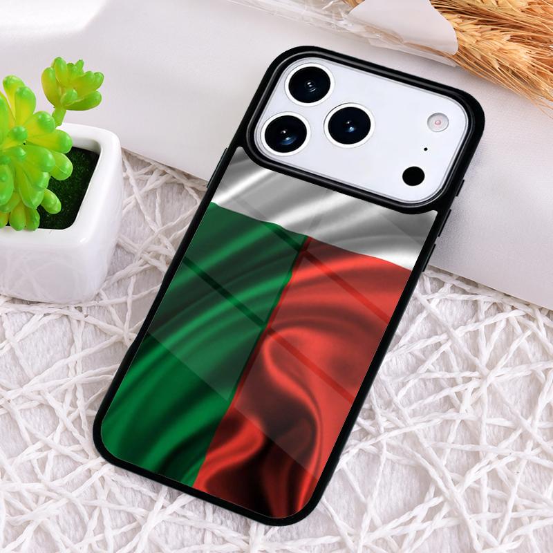 Мягкий чехол для телефона с флагом Беларуси для iPhone 17 Air 16 15 11 12 14 13 Pro Max Ударопрочный чехол