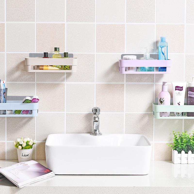 Настенный органайзер для ванной на присосках, без сверления