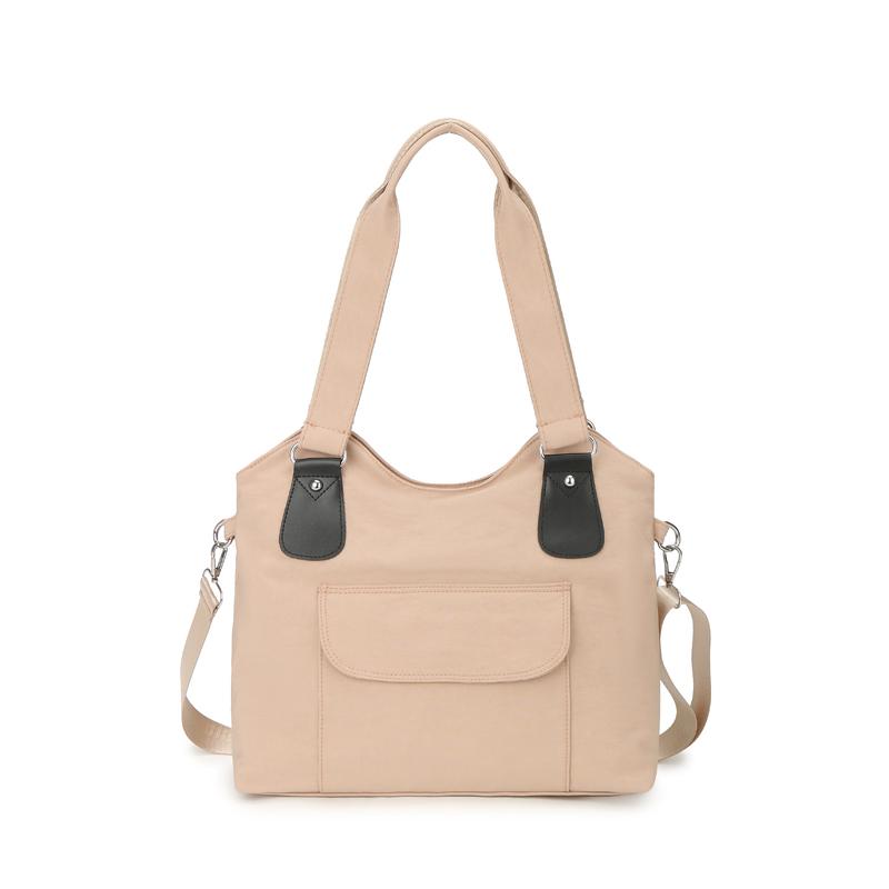 Новая сумка-тоут унисекс большой вместимости для ежедневных поездок на работу из нейлона, простая, атмосферная, универсальная, практичная, уникальная сумка через плечо