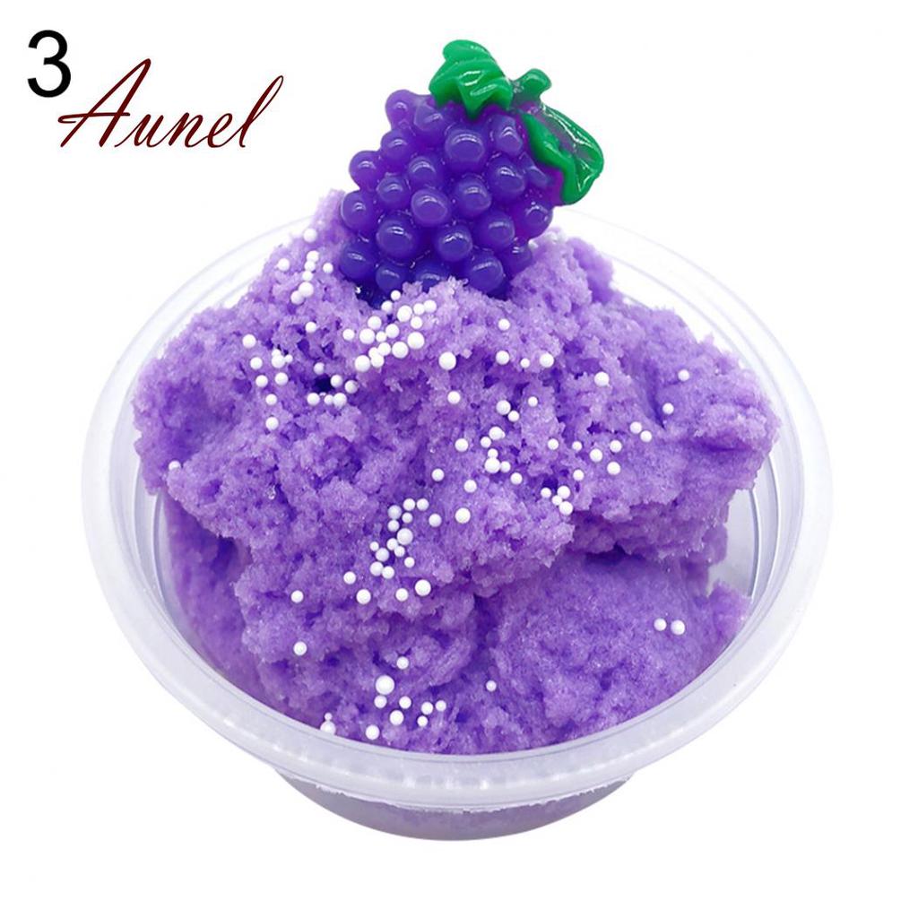 60 мл фруктовая детская игрушка-слизь для снятия стресса, пластилин, ароматная пушистая глиняная глина, подарок