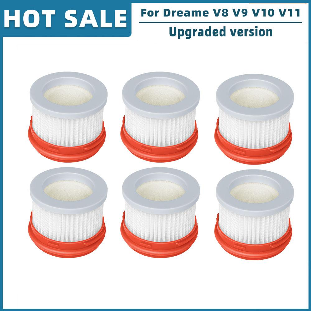 Замена для Xiaomi Dreame V8 V9 V9B V9D V9P XR V10 V11 V16 запасные части аксессуары роликовая щетка фильтр Hepa