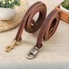 Cowhide Leash Dog Chain Pet Leash Cowhide Stitch Leash Large Dog Leash