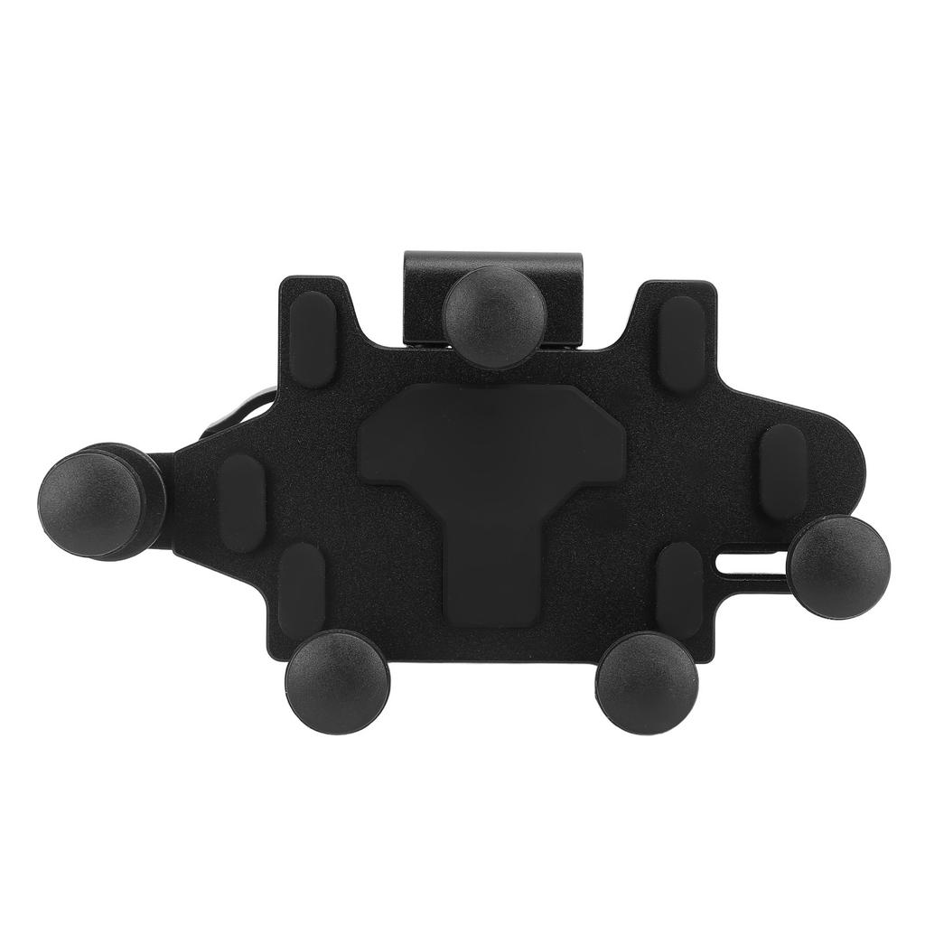 Motorcycle Phone Mount 5 Claw Rotatable Shock Absorbing Silicone Pads Motorcycle Handlebar Phone Holder