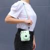 Exclusive Transparent Compatible Product FUJIFILM Instax Mini 12 Instant Camera INS MINI 12 PVC Cover with Shoulder Strap Transparent [Aenllosi Case]