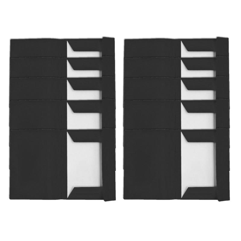 10 Pcs A4 School Postal Folder File Folder File Organiser Portfolios Folder Document Folder for School Office