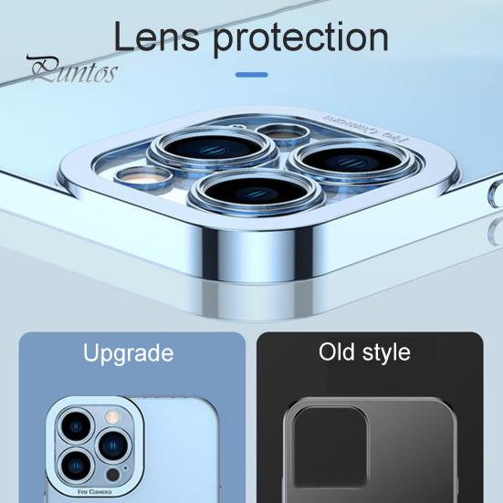 Чехол для мобильного телефона с полной защитой, мягкий ТПУ, прозрачный, защитная задняя крышка для телефона для iPhone 14/Max (плюс)/Про/Про Макс