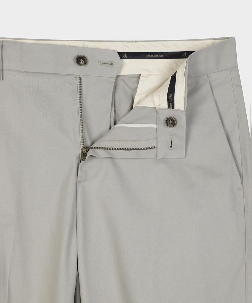 BROOKS BROTHERS Узкие хлопковые чиносы с эластаном Advantage (хаки) (Bbpcmfz501)