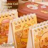 Capybara/Panda Mini Calendar Portable Schedule Planner 2026 Desk Calendar  Office School Supplies
