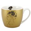 [A3179] - Porcelain Lunch Mug 'Boudoir' Gold (face-bun) - 100x85mm (38 Cl)