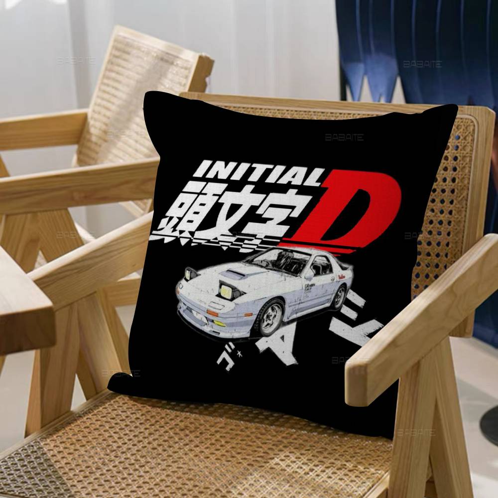 Аниме Initial D Подушка Чехол для Подушки Наволочка Гостиная Диван Домашний Декор Индивидуальный