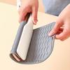 Silicone Pad Non-deformable Protective Solid Color Useful Hair Flat Iron Heat Insulation Mat Salon Use