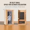 VEVOR Far Infrared Wooden Sauna, Room Home Sauna Spa for 1 to 2 Person