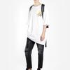 Off-White Bart Peace Oversized T-Shirt White Men Tops OMAA066S191850340188