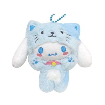 Персонажи компании K Sanrio, талисман с шариковой цепочкой Cinnamoroll (Серия Банзай) (Кошка) SAB-BM-CN