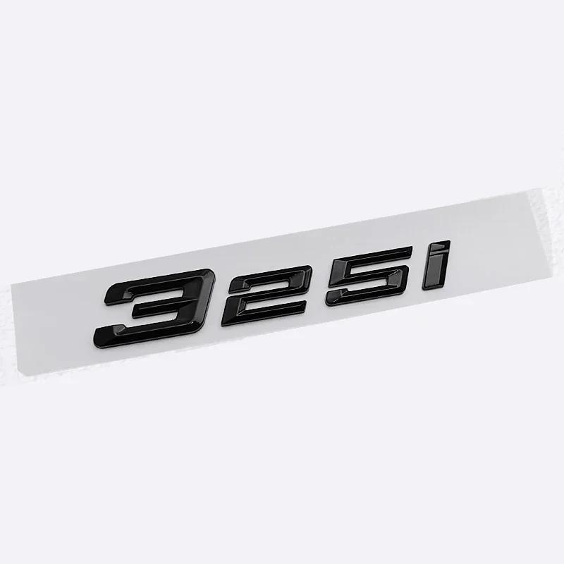 ABS Auto Sticker Letters Decal Voor BMW 320i 520Li 730Li 760Li Kofferbak Emblem Badge