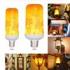Waterproof LED Flicker Flame Light Bulb E27 Simulated Burning Lamp Dynamic Flame Bulb  Easter