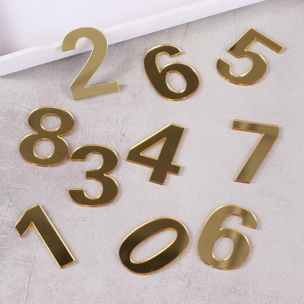 Hotel Home Sticker Address Door Plate Number House Drawer Sign Gate Digits Door Numeral Plaque