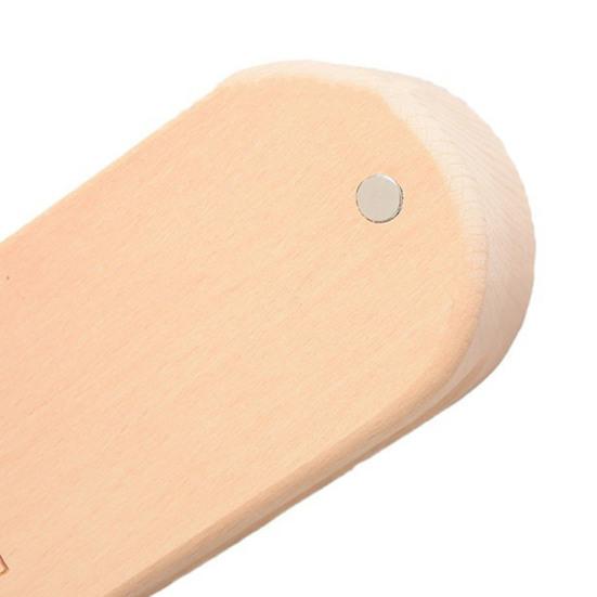 Магнитная штопальная машинка из твердой древесины с весами, профессиональный паровой утюг, гладильная машинка, инструменты для выравнивания тканей