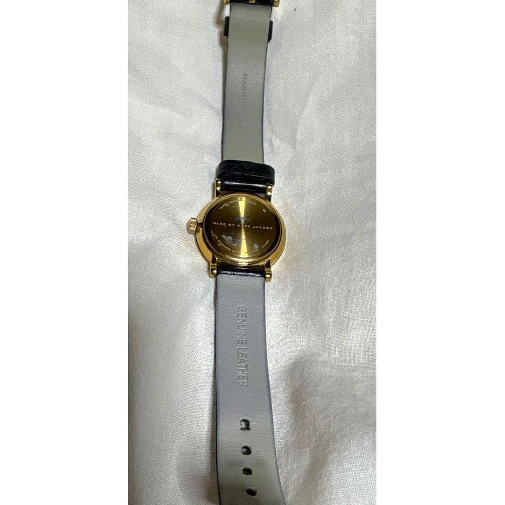 Used [Discontinued] MARC BY MARC JACOBS Watch Black x Gold with Box