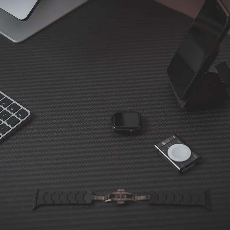 Двусторонний большой кожаный коврик для мыши и письма для дома и офиса