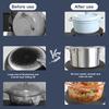 24/28cm Round Heat Diffuser Plate for Gas Stove Food Defrosting Tray Non-slip Double-Sided Cooktop Simmer Plate Kitchen Utensils