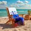 Personalized customized proof beach towel with Supernatural pattern - soft, absorbent,quick-drying,perfect swimming,camping&bathing
