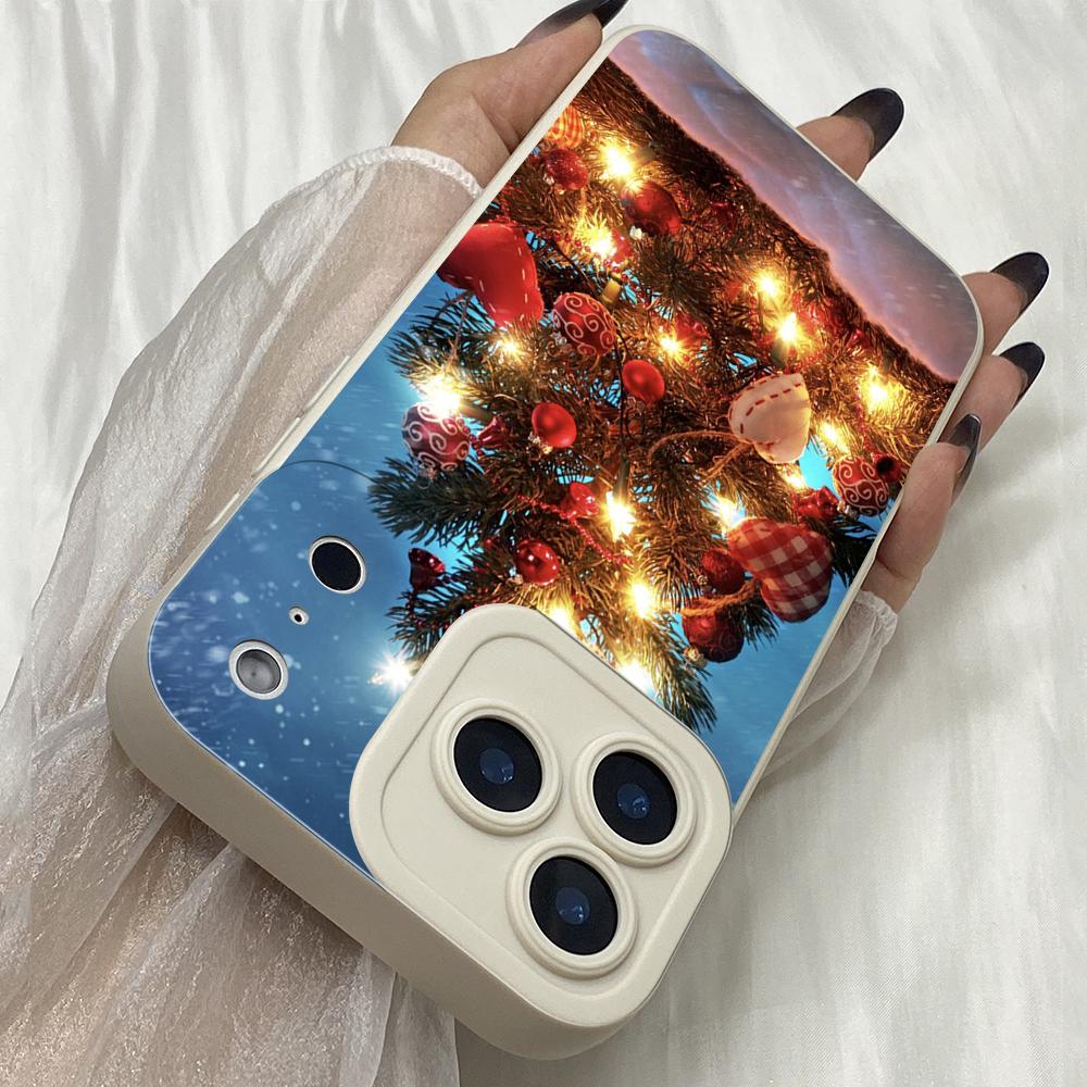 M501 С Рождеством Ангельские Глаза Мягкий Чехол для Телефона для iPhone Samsung Galaxy Xiaomi Rdemi Huawei Honor Infinix Realme OPPO Vivo Все Модели TPU Чехол