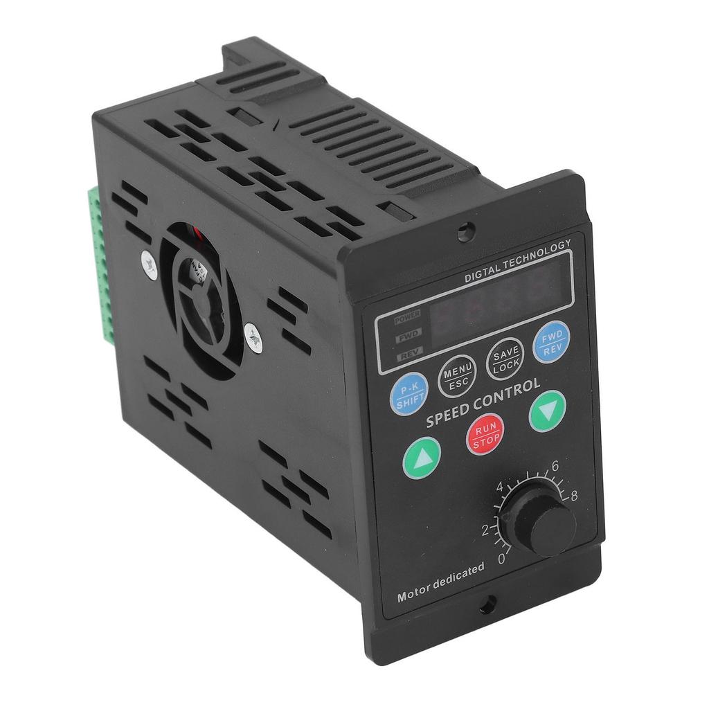 Малый преобразователь частоты 60 Вт 1 фаза 176-264 В вход 3 фазы 0-220 В выход светодиодный дисплей вентилятор двигателя насос