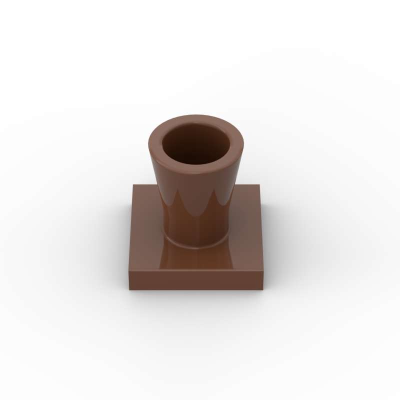 MOC 1PCS 6135 2563 Plant Tree Palm Coconut Building Blocks Set Tree Trunk Garden Base Leaf Brick Particle Toys Children Gifts