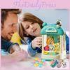 Colorful Mini Coin Operated Claw Machine Toy For Kids With Adorable Plush Toys And Capsules