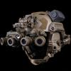 Тактический шлем GPNVG 18 Очки ночного видения NVG ДЕМО-модель Версия с тепловым слиянием Аксессуары для украшения шлема для страйкбола Реквизит