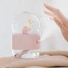 Cute Crystal Ball Air Humidifier Wireless Rechargeable Rotating Music Box 300ml Humidifier Night Lamp Home Aroma Oil Diffuser