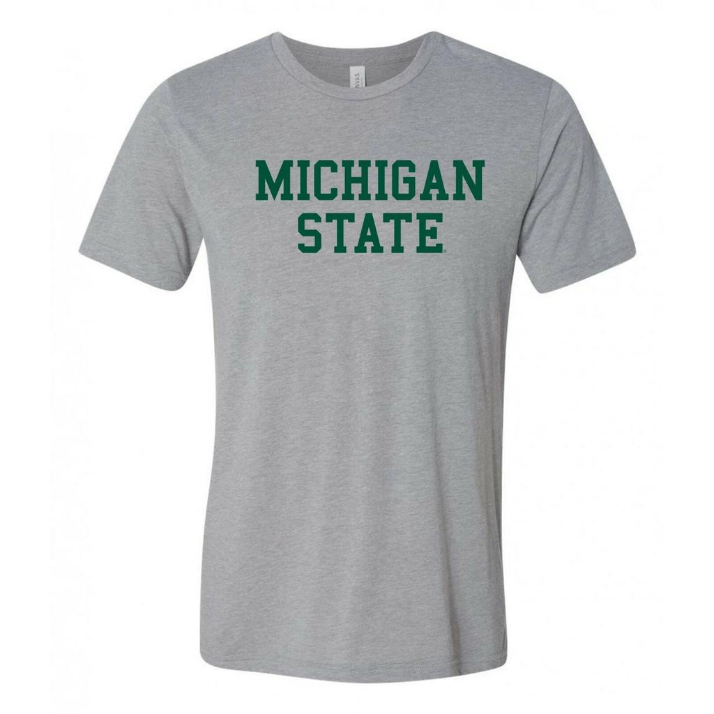 Michigan State Spartans Basic Block Triblend T-Shirt
