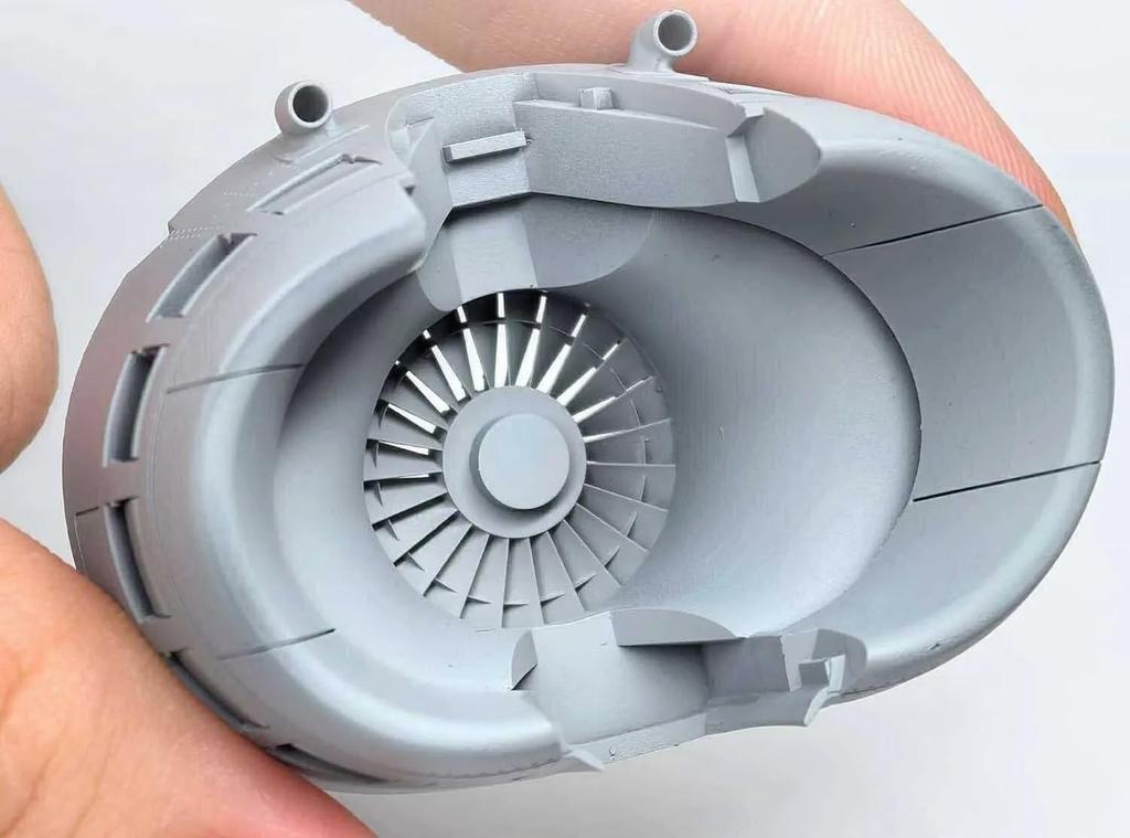 ROKIT STUDIO Scale McDonnell Douglas Harrier II Movable Intake UMa Plastic Model Parts RKS480303 1/48 AV-8B (for Models) (Airplane)