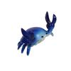 Creative Crab Weightlifting Pen Holder Creative Cute Crab Shelf Cellphone Storage Bracket Storage Rack Crab Model Desktop Ornament