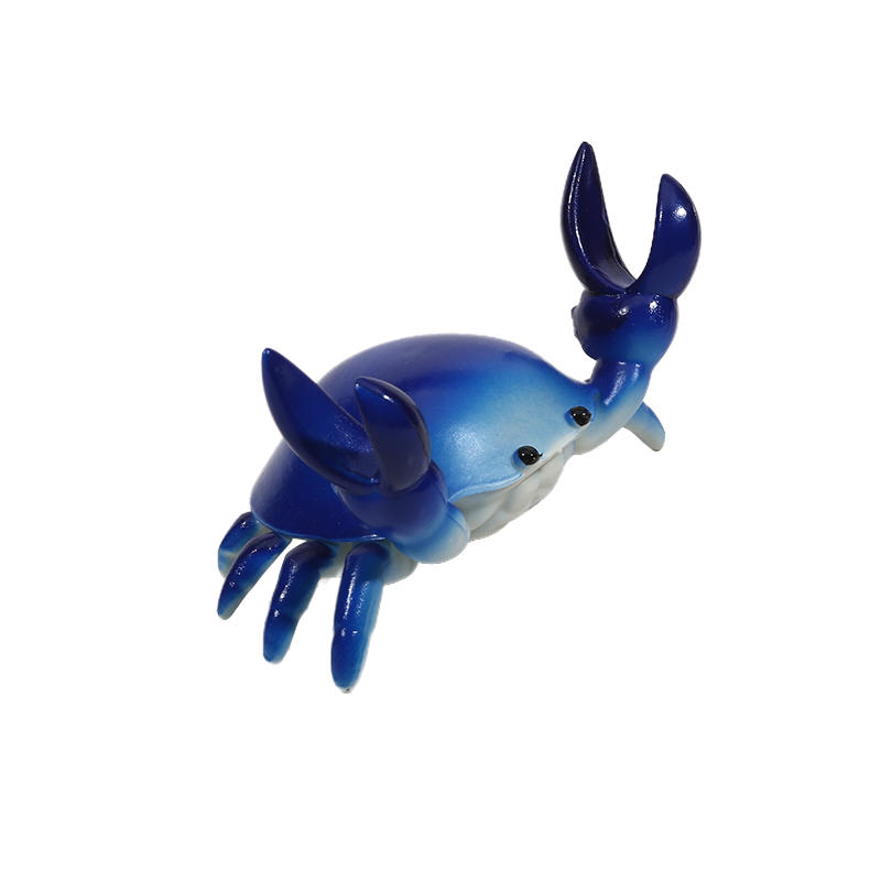 Creative Crab Weightlifting Pen Holder Creative Cute Crab Shelf Cellphone Storage Bracket Storage Rack Crab Model Desktop Ornament