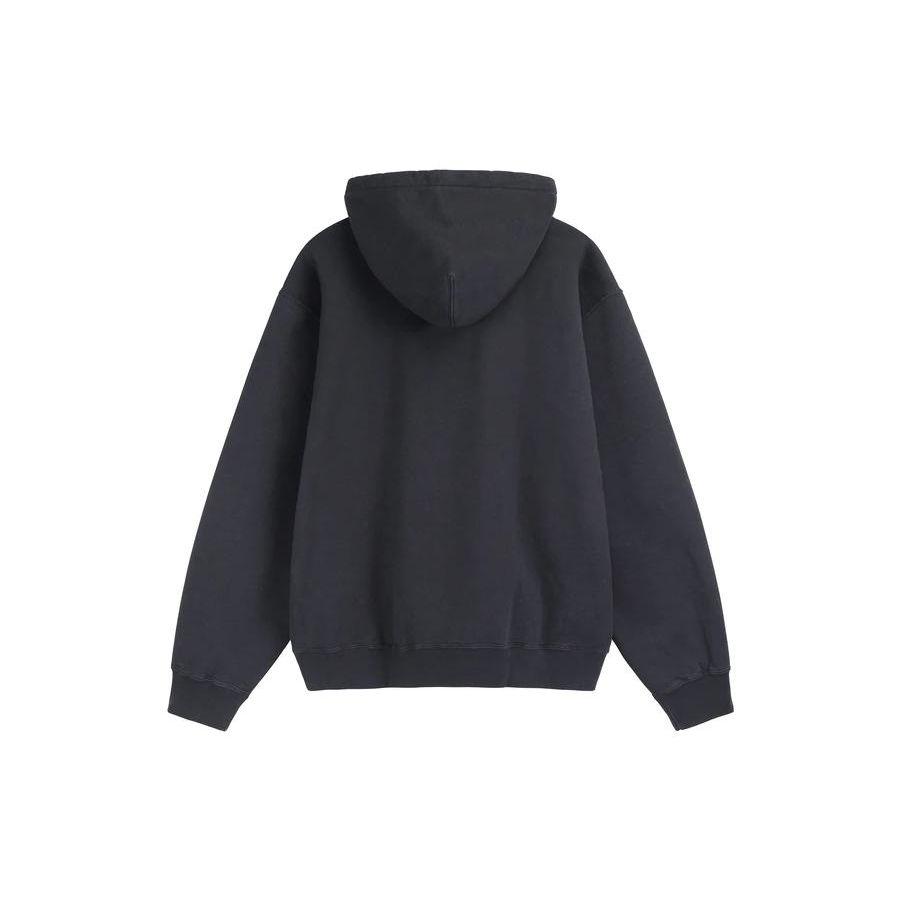 Nike X Stussy U NRG RA Stone Washed PO HD Толстовка Черные топы унисекс DN4028-010