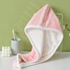 Thickened Quick-dry Hair Towel Women Hair Drying Hat Cap Hat Bath Hat Microfiber Solid Towel Cap Turban Hair Dry Cap